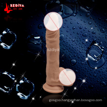 Realistic Flexible Dildo Female Sex Tools Masturbator for Girl (DYAST368)